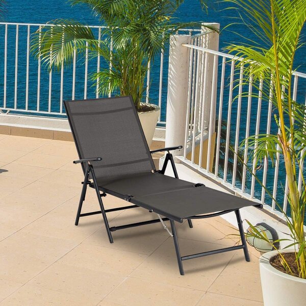Outdoor Chaise Lounge Chair 